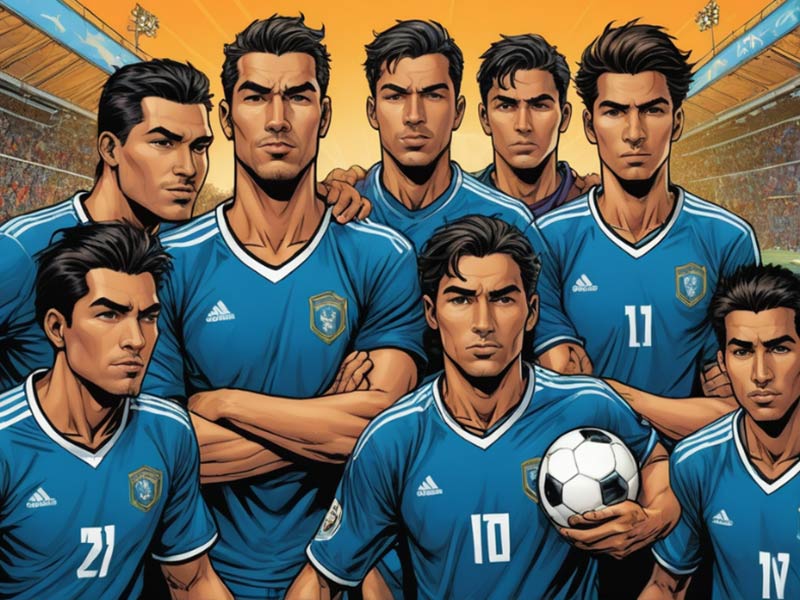 贡萨洛回到更衣室后，队友纷纷送上祝贺并挨在足球上签名 🥳